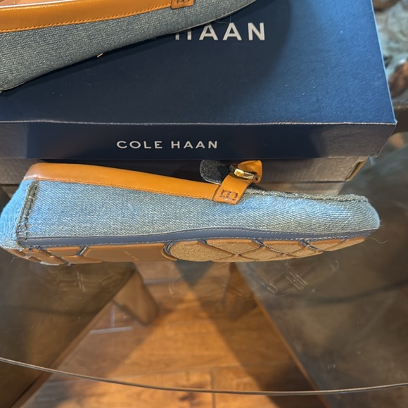 Cole Haan denim loafers size 7 1/2 NWT - Picture 3 of 4